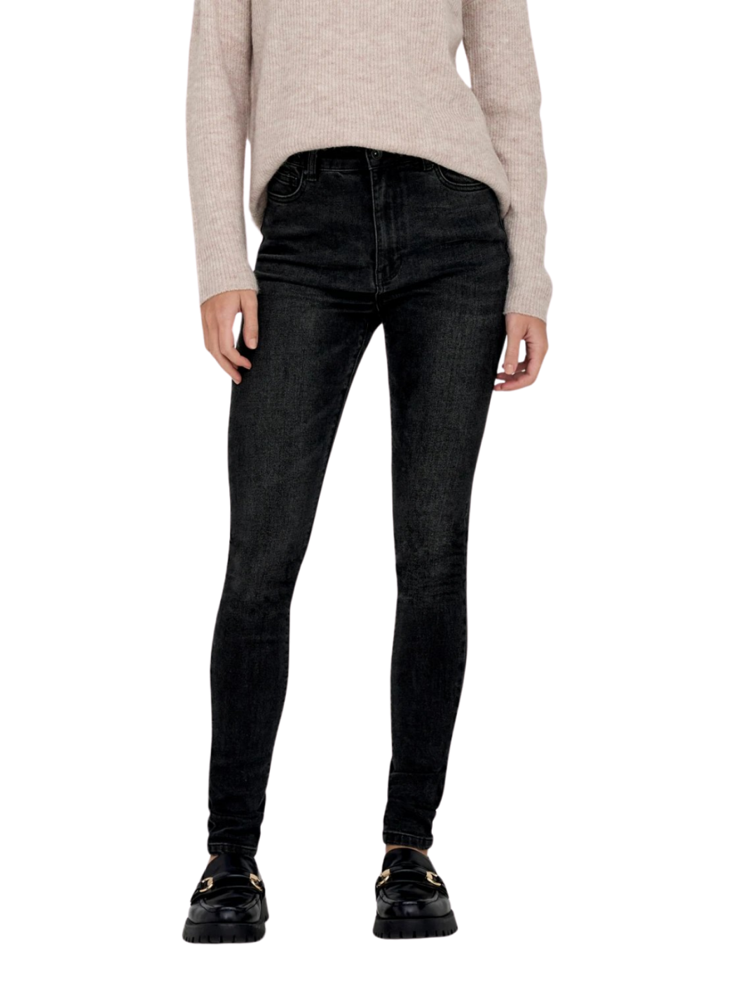 ONLY LUNA HW SKINNY DENIM GUABOX L.32