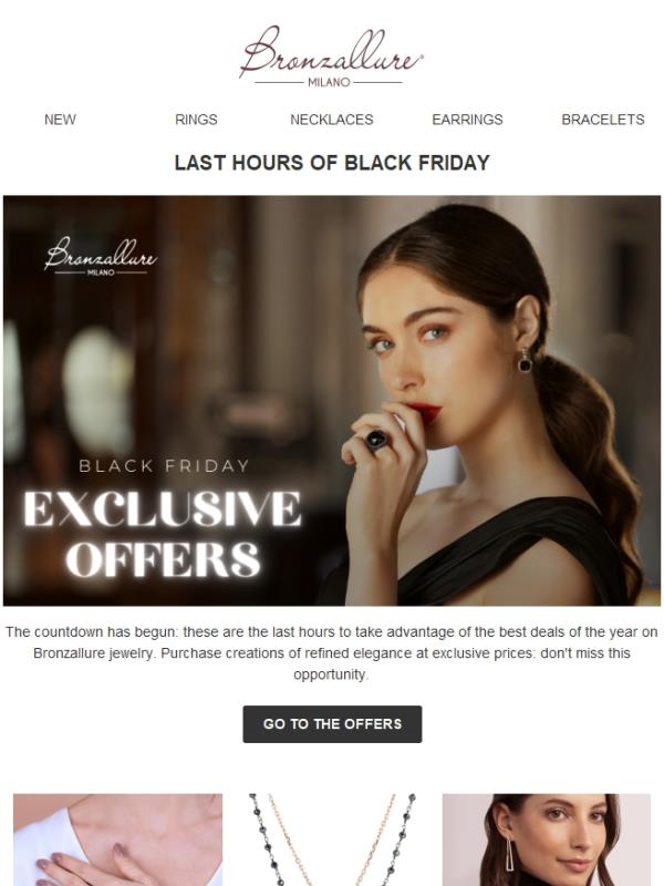 Black Friday | LAST HOURS