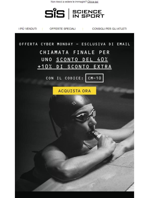 Affrettati, lo SCONTO DEL 40% finisce oggi