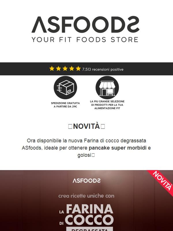 Scopri il nuovo prodotto🥥