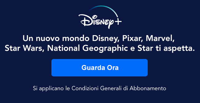 Disney+ Un nuovo mondo Disney, Pixar, Marvel, Star Wars, National Geographic e Star ti aspetta.