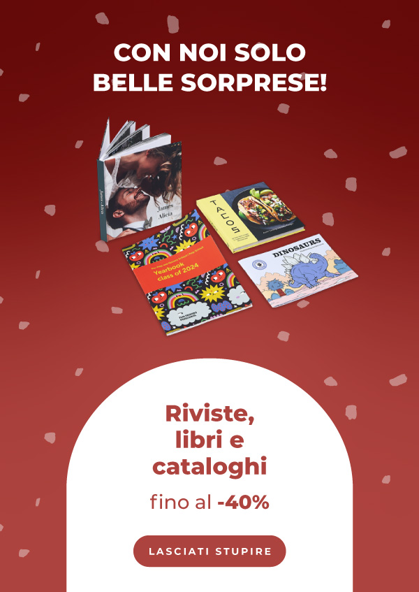 riviste, libri e cataloghi fino al -40%