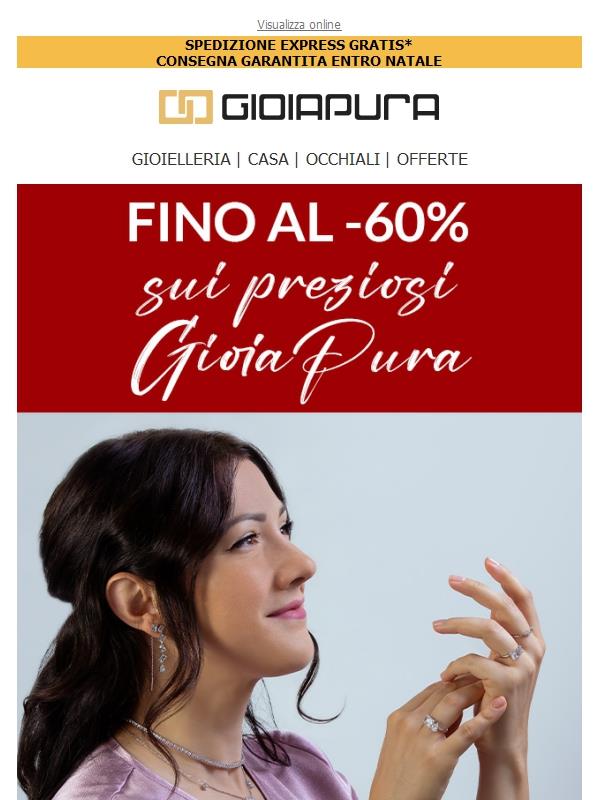 GioiaPura Gioielli argento, oro e diamanti TUTTI IN SCONTO fino al 60! Jekoo