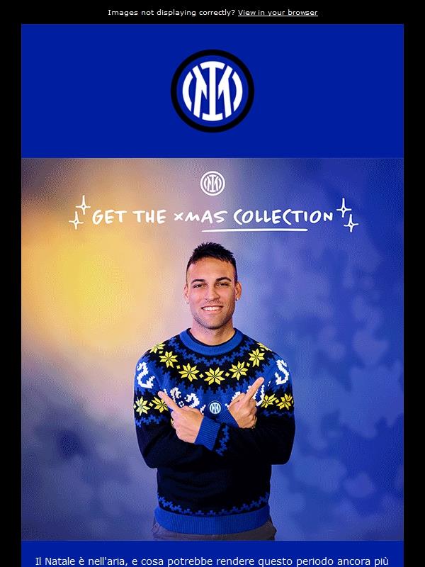 Inter Maglione Di Natale Inter Unisex Adult Pullover
