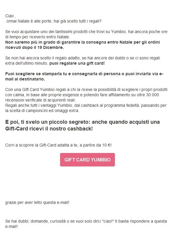 Ehi, hai scelto i regali di Natale?