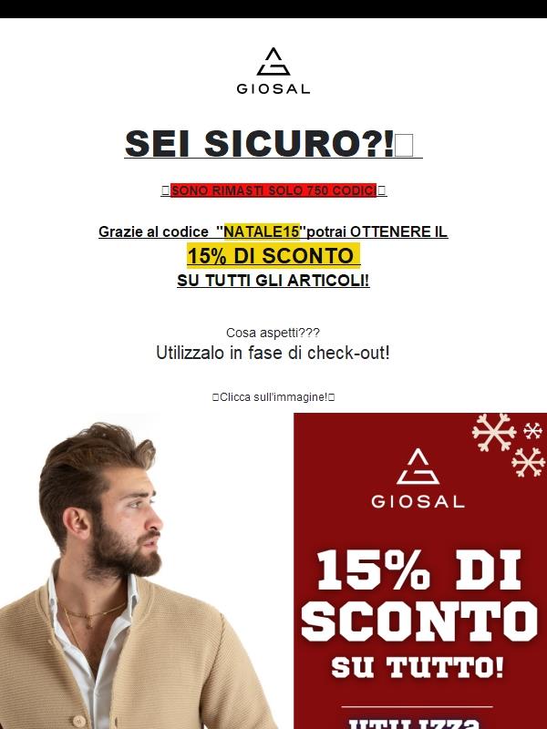 Ultimi giorni disponibili!