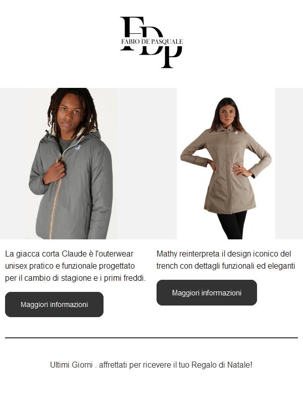 In questa giornata di freddo solo un k-way può scaldarti!