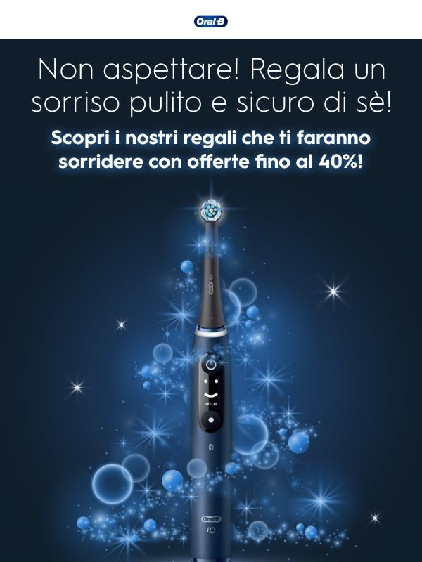 Metti nella lista dei regali le nostre offerte con sconti fino al 40%