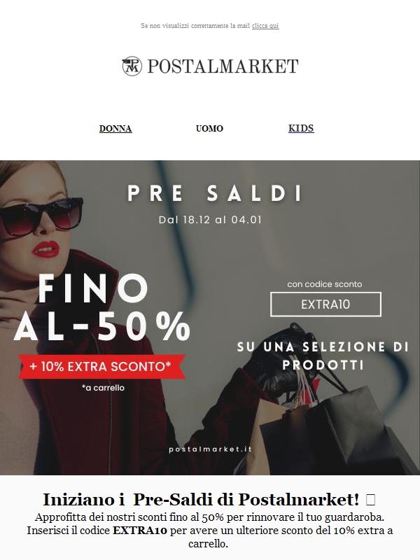 Sono iniziati i Pre-saldi 😍 fino a -50%