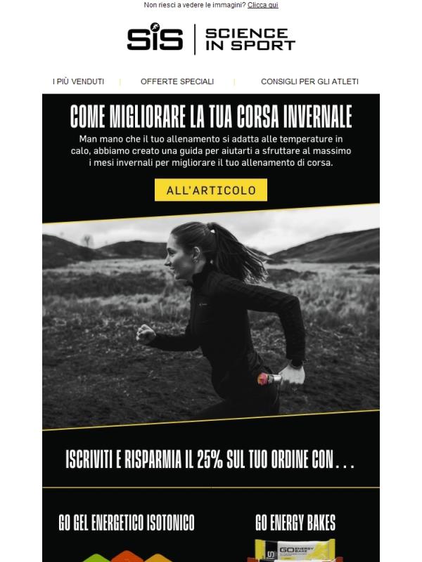 Migliora la tua corsa quest'inverno 🏃.