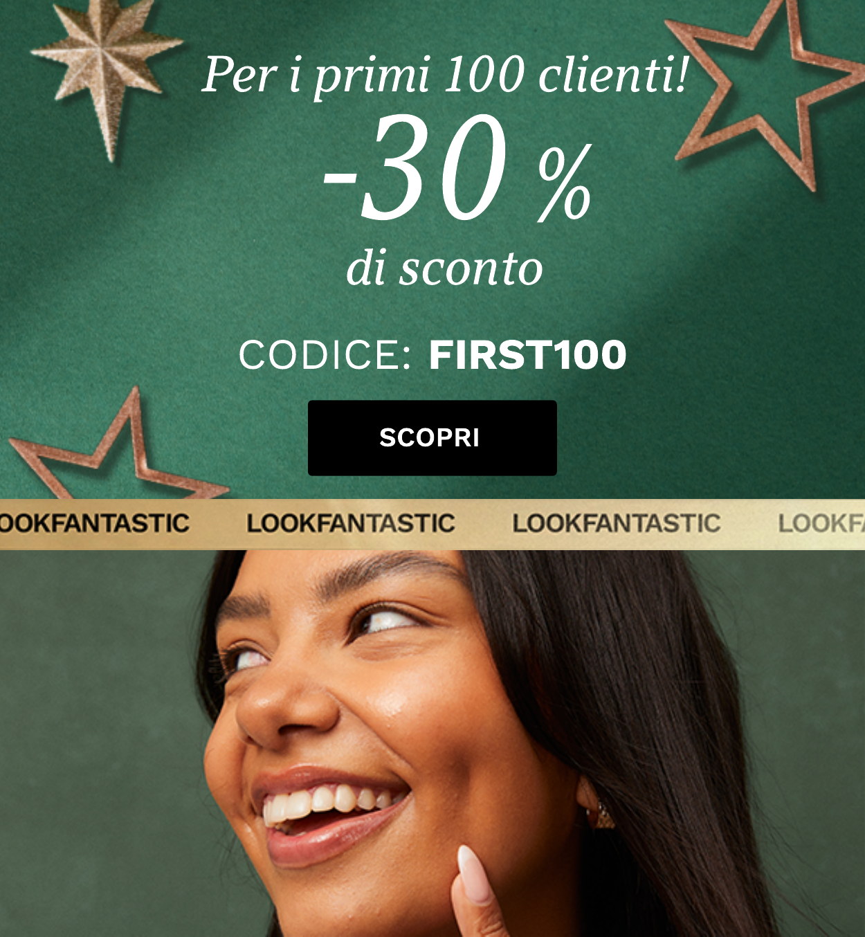 30 per cento di sconto