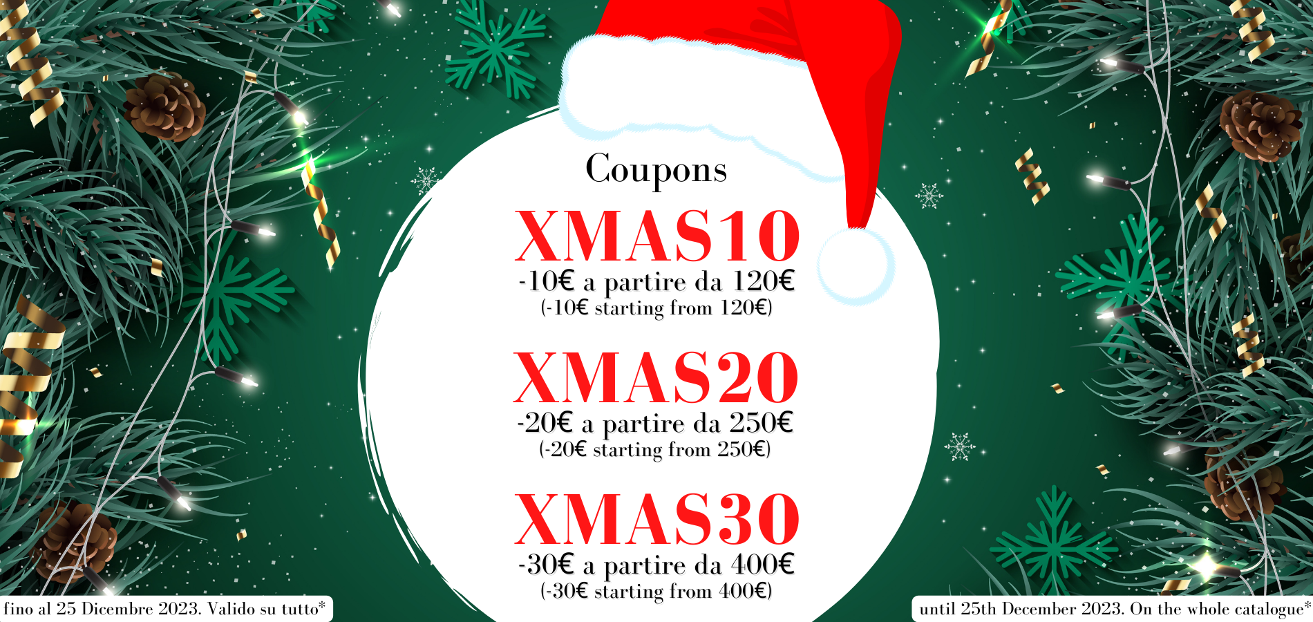Promo XMAS Natale 2023 Vinolog24.com
