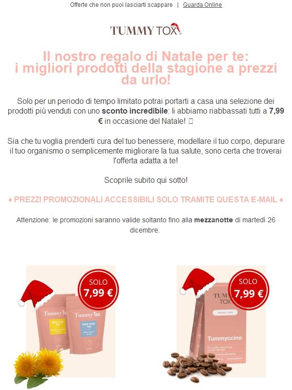 Tutto a 7,99 € per Natale!💲🎄