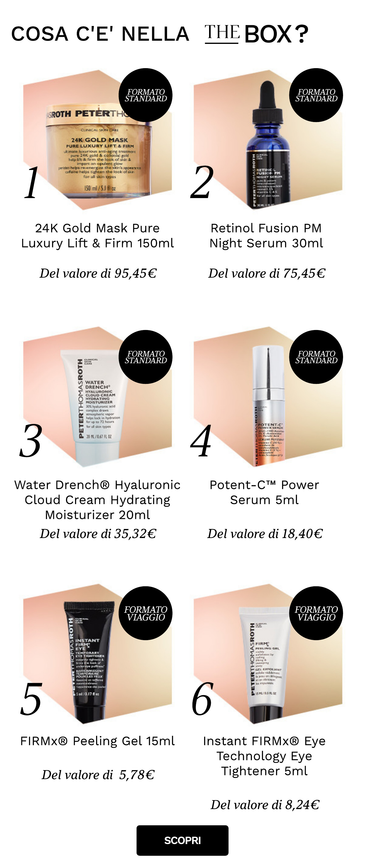 peter thomas roth edizione limitata