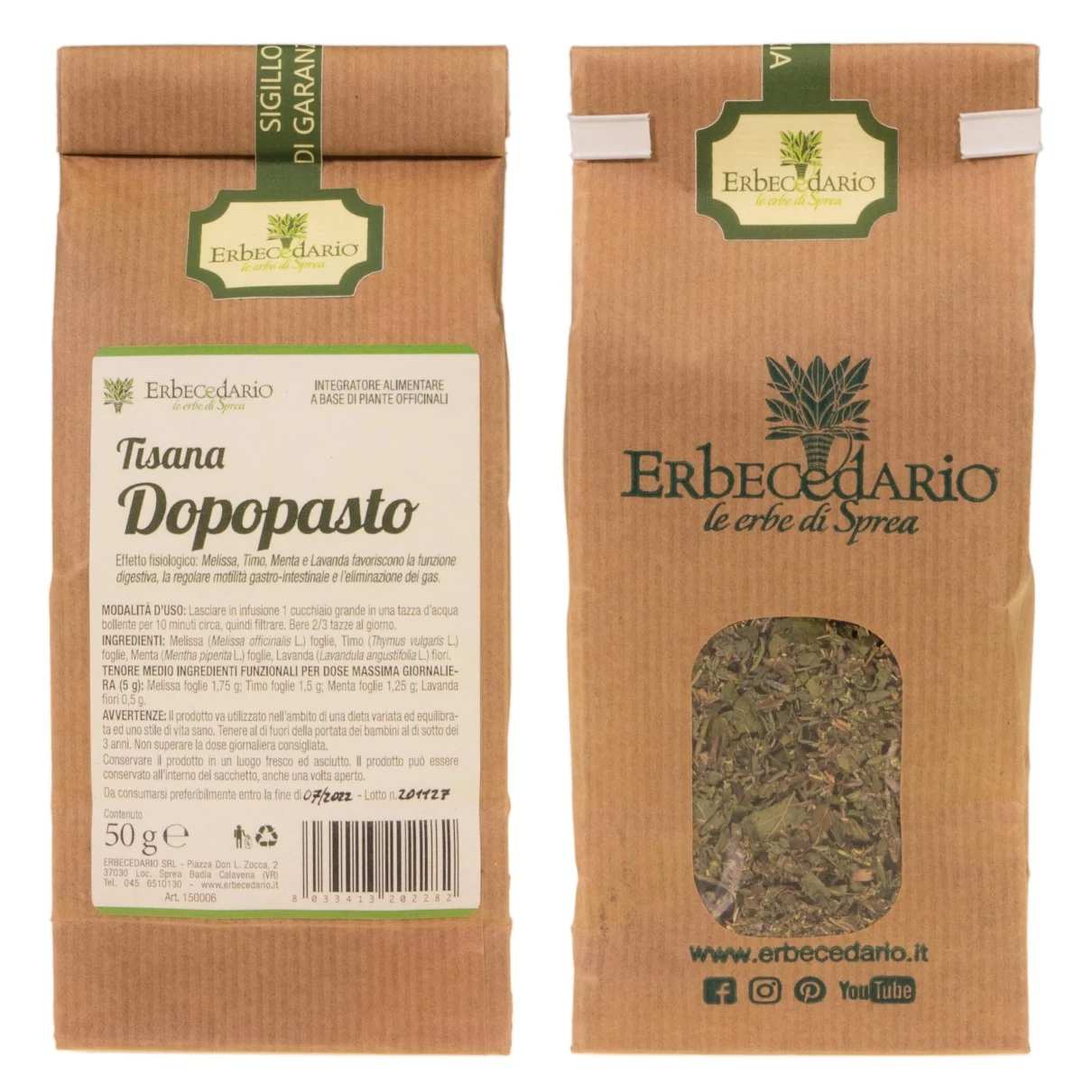 Tisana Dopopasto 50 grammi