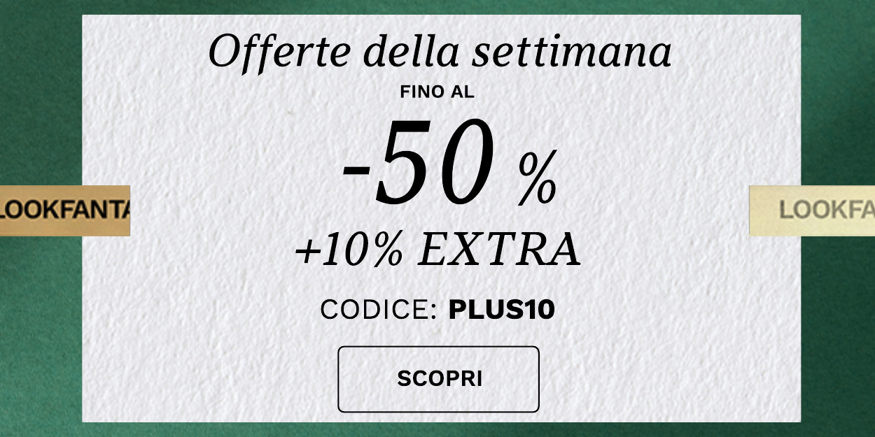 fino al 50 per cento piu 10 extra di sconto