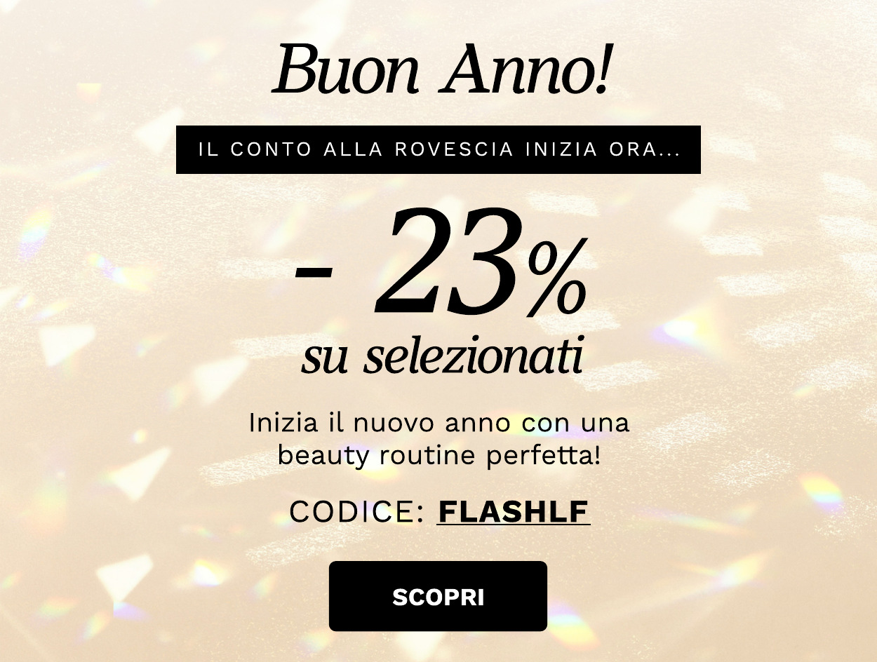BUon anno con il 23 per cento di sconto codice: FLASHLF