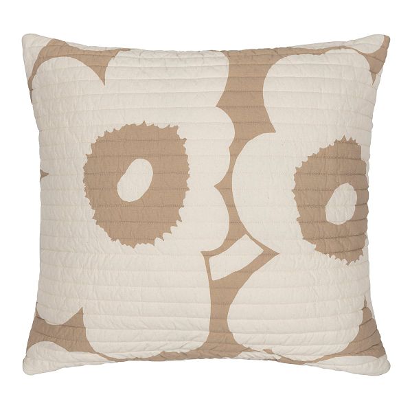 Cuscino Unikko, 60 x 60 cm, beige - bianco naturale