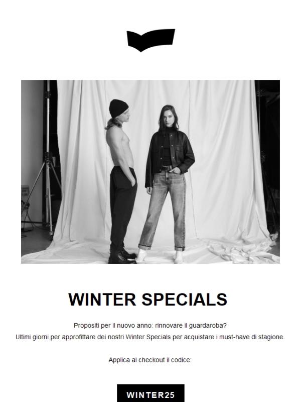 Winter Specials: ultimi giorni!