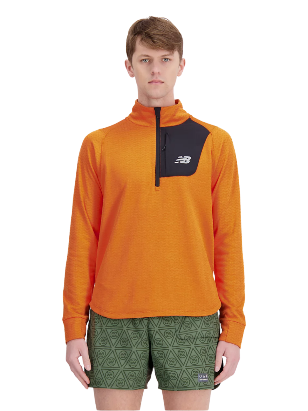 NEW BALANCE HEAT GRID HALF ZIP