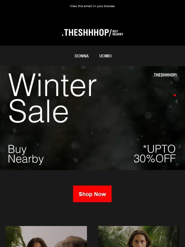 Winter Sale 🎁 Sale Up To 30% OFF ❄️