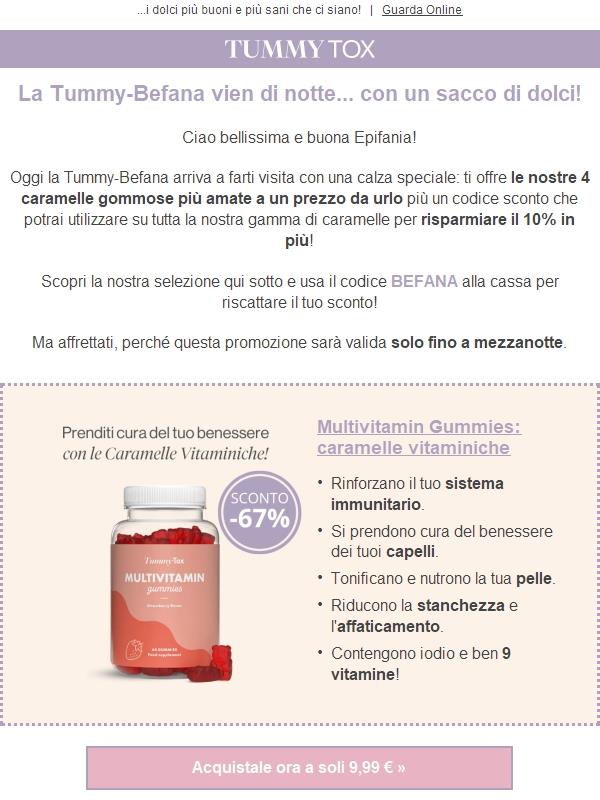 La Tummy-Befana ti ha portato... 🎁🧦