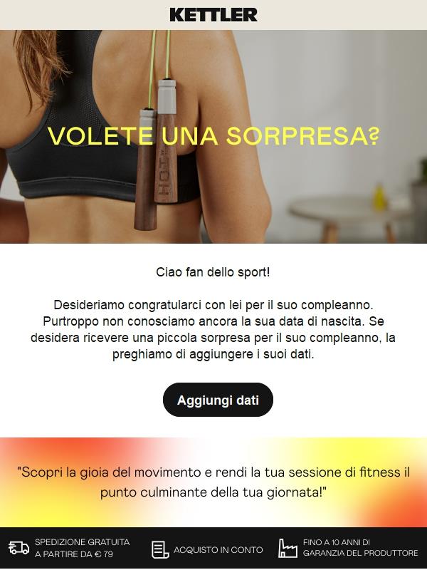 Avete voglia di una sorpresa? 🎁