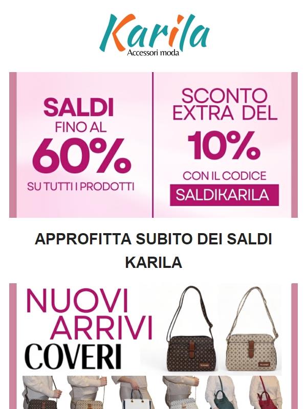 I saldi Karila sono iniziati!😍