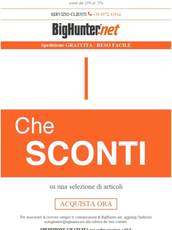 Approfitta degli sconti su una selezione di articoli