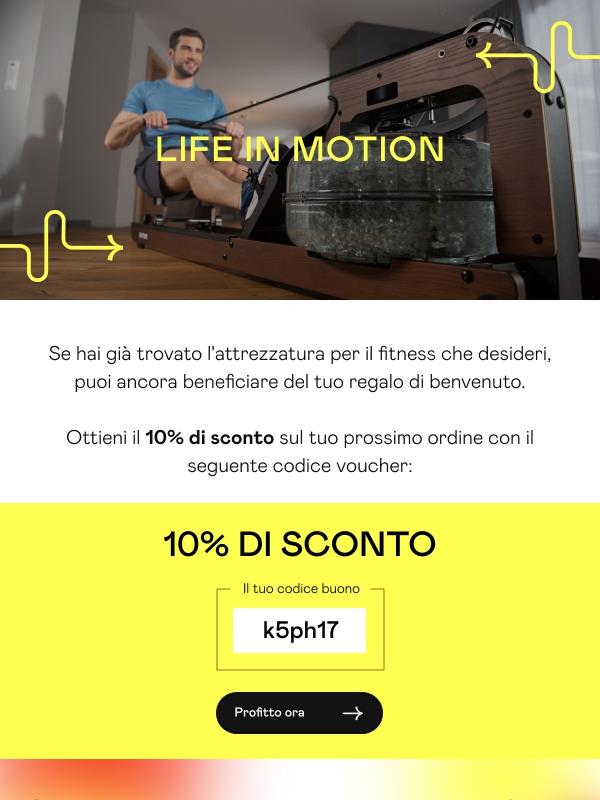 Approfittate del vostro buono ora