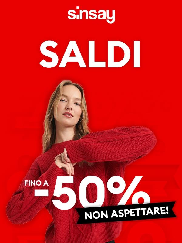Sono iniziati i [ SALDI ] ❗ Fino a -50% ⚡