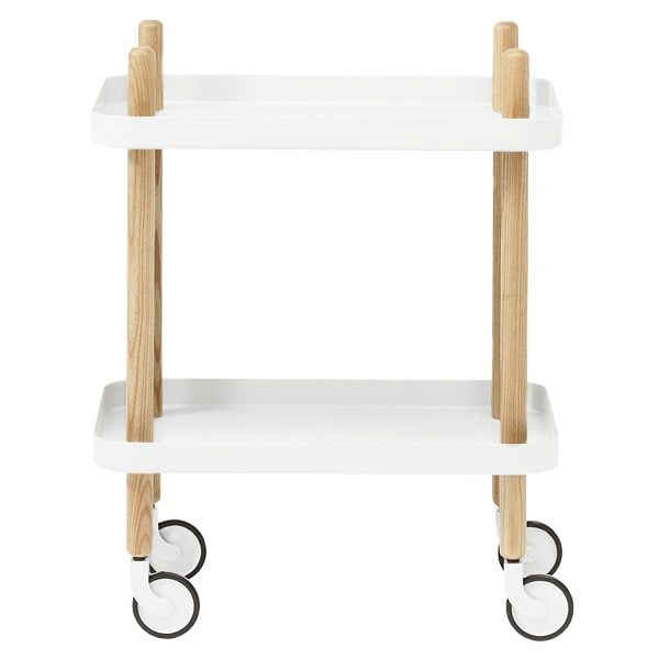 Carrello Block, bianco