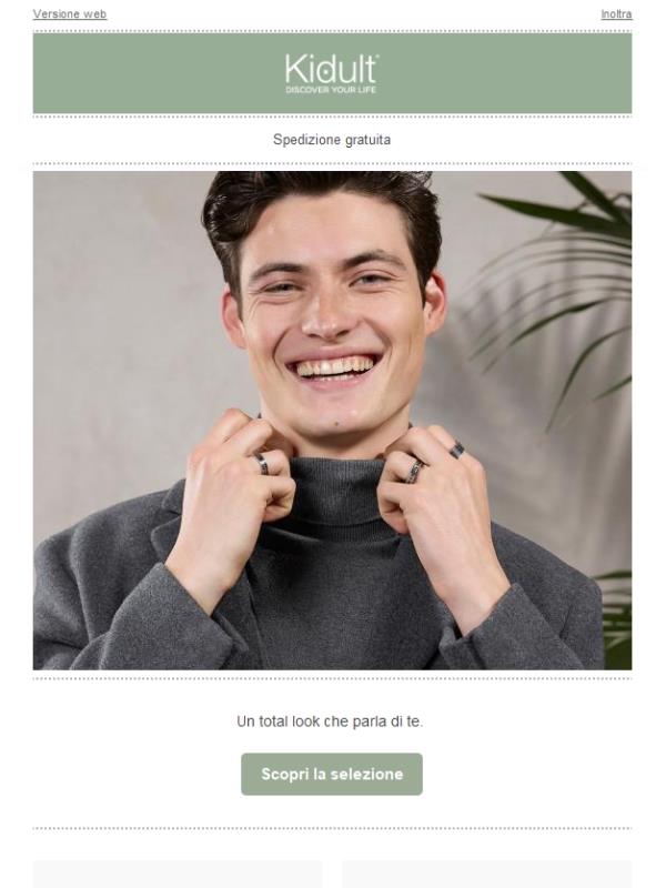 Kidult New in anelli al maschile Jekoo