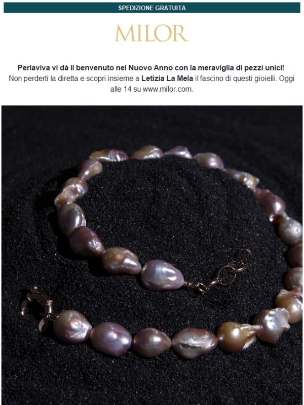 Non perderti PERLAVIVA! Oggi alle 14