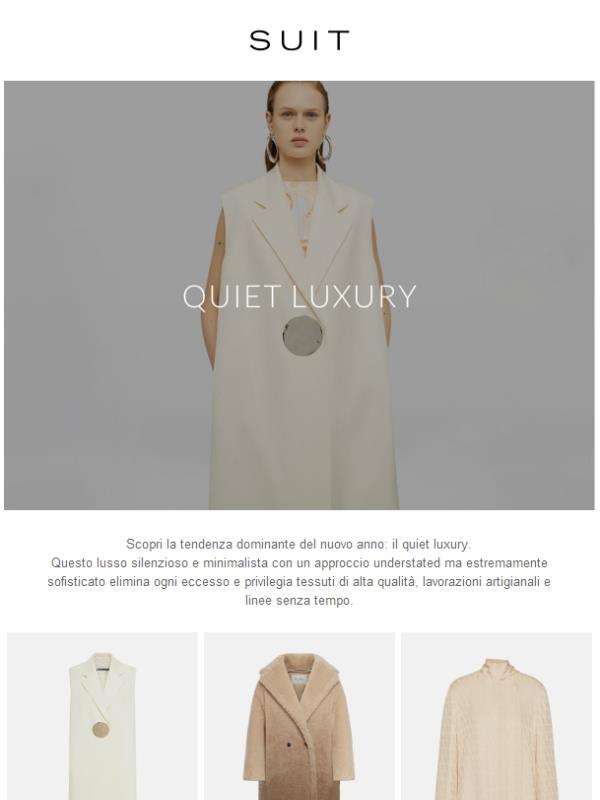 La bellezza senza tempo del Quiet Luxury | Suit edit