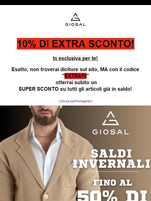 10% DI SCONTO EXTRA!⚡