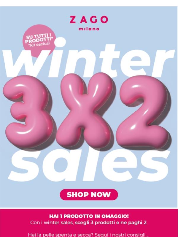 3x2 💖 Non perderti la promo!