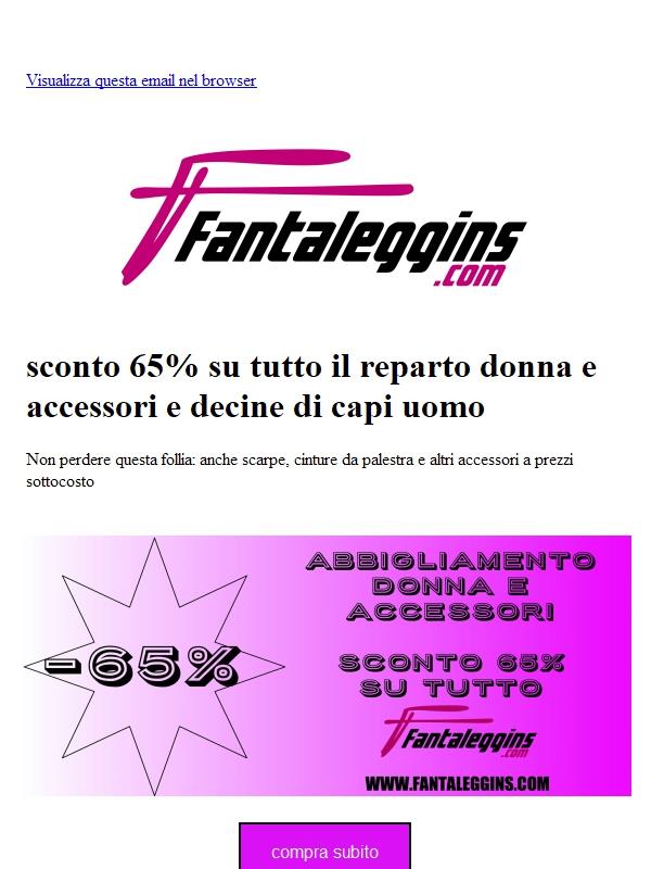 65% su tutto
