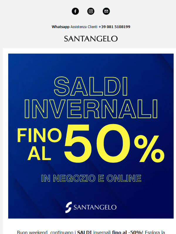 Continuano i SALDI 😎 fino al -50%
