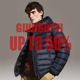 GIUBBOTTI UP TO 50%