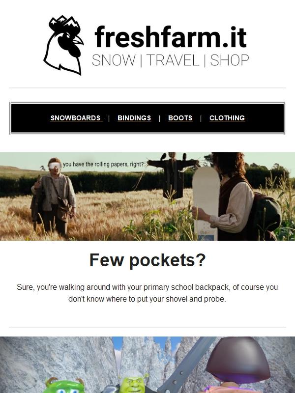 Backpacks and mountaineering? Change that rucksack🤷‍♀️