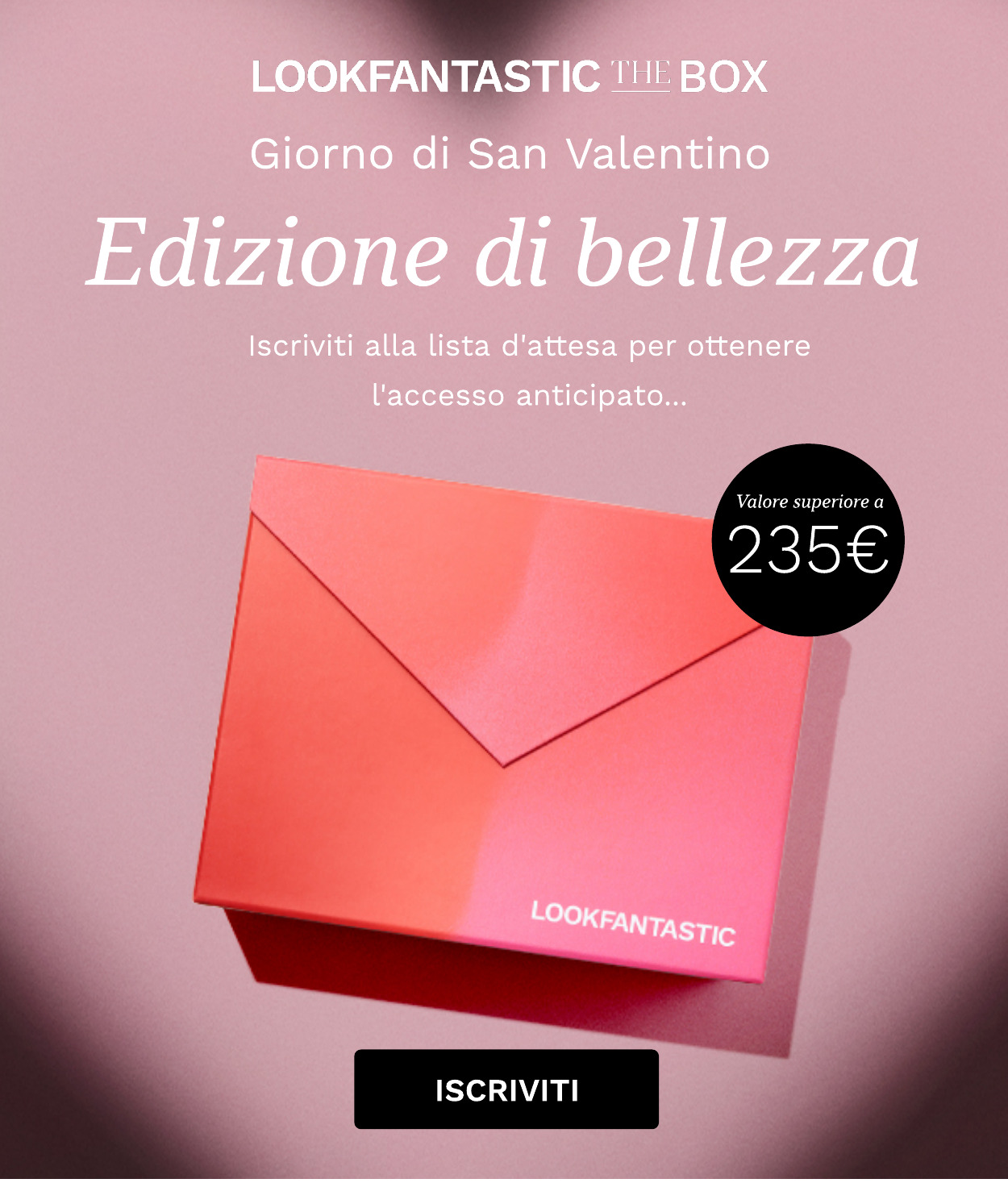 ediicion de belleza día de san valentin lista de esperalista d'attesa per l'edizione beauty di San Valentino