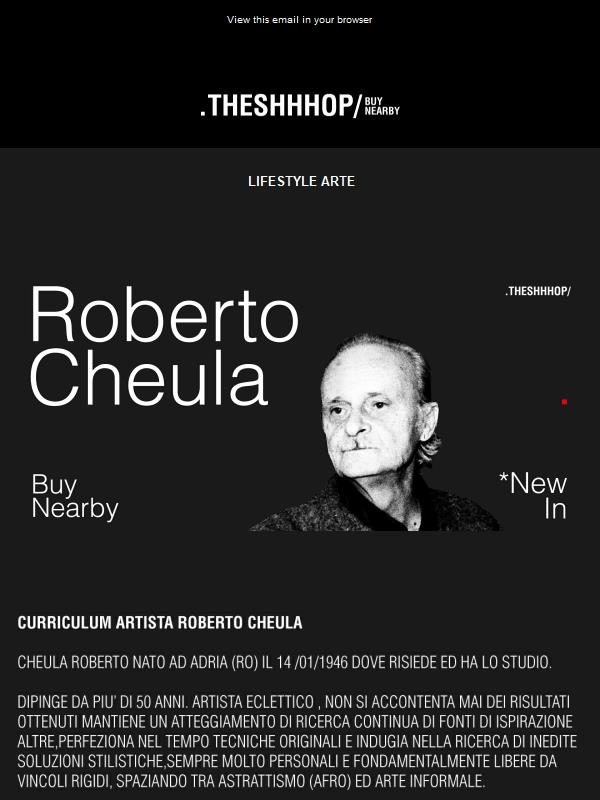 Capolavori di Eleganza: Opere esclusive di Roberto Cheula su TheShhhop