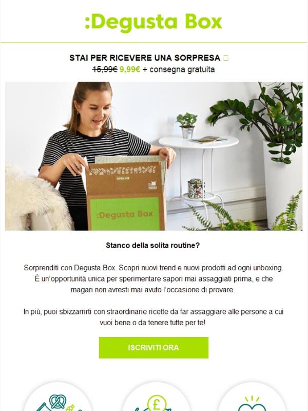 Stai per ricevere una sorpresa 🎁