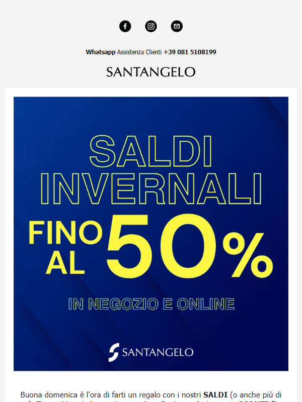 Non ci fermiamo | Fino al -50% 😉