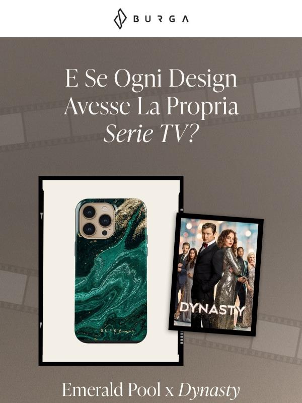 Una cover BURGA per ogni serie TV