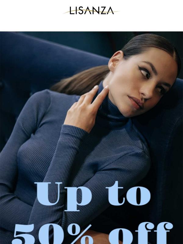 Offerte imperdibili per i saldi Lisanza!