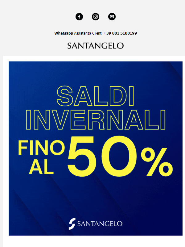 SALDI fino al -50%  🗣
