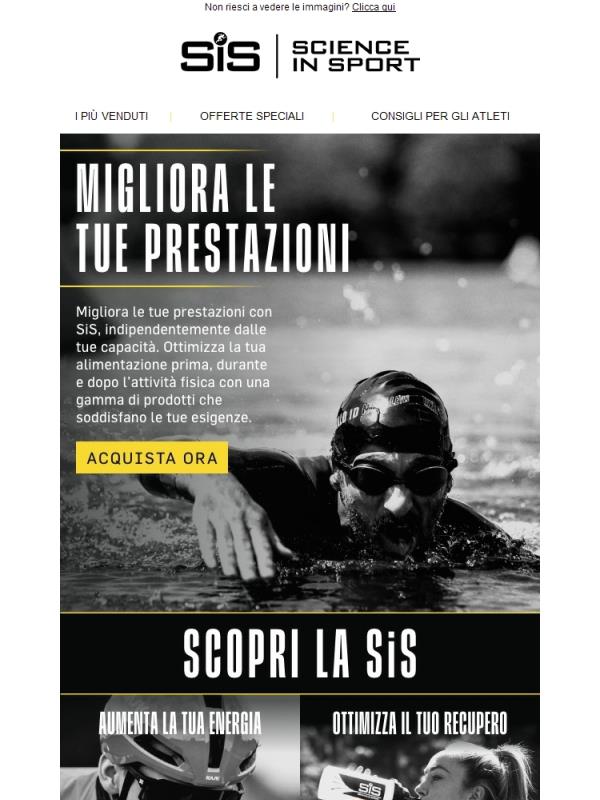 Energia per una performance di successo 🏆