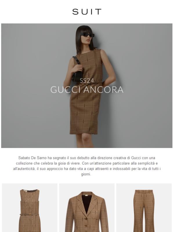 Gucci: Celebra la Vita con la Collezione di Sabato De Sarno | Suit edit